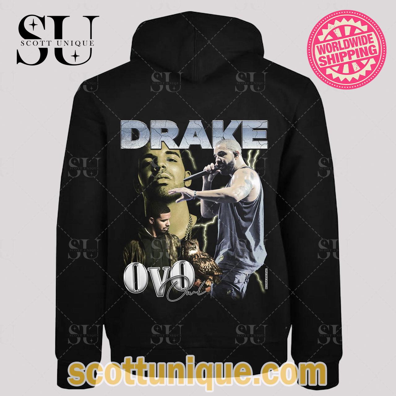 Drake Vintage Style Inspired Hoodie