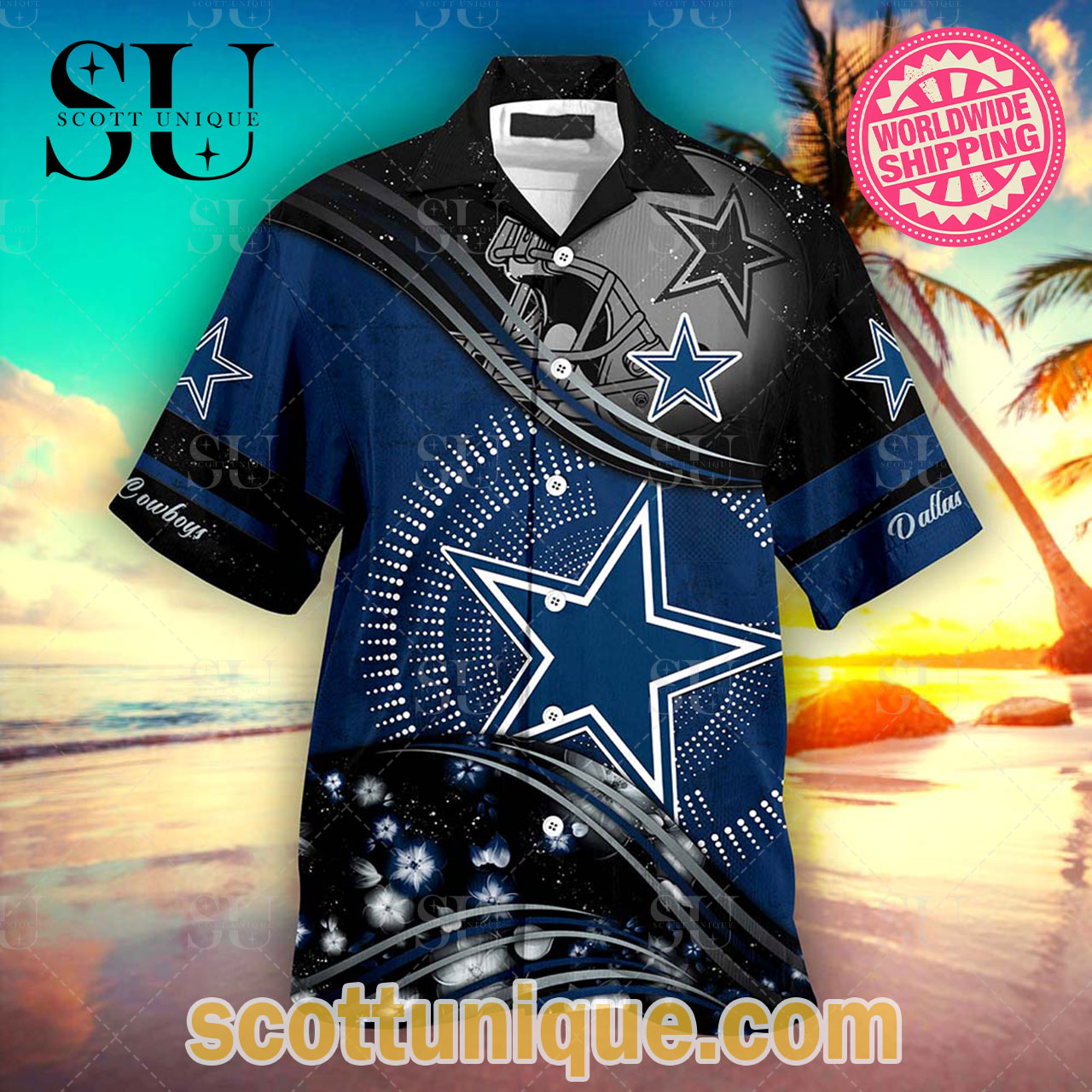 Dallas Cowboys NFL Summer Beach Hawaiian Shirt