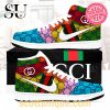 Gucci x Nike Kingsnake Rose Premium Jordan High Top Shoes