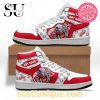 NHL Edmonton Oilers Special Team Mascot Air Jordan 1 High Top Sneakers