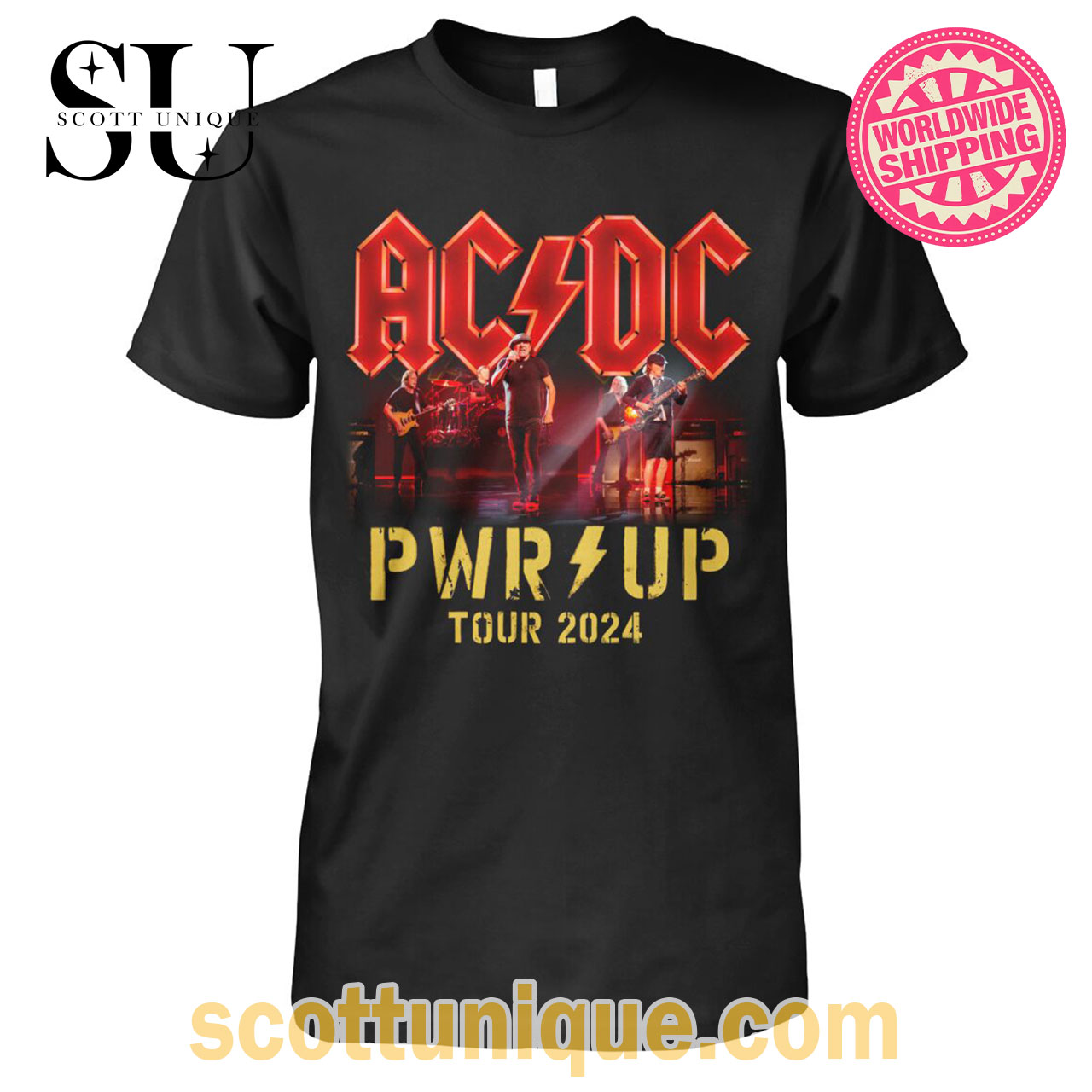 ACDC PWR-UP Tour 2024 T-Shirt