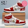 Elvis Presley Pink Floral Nike Air Jordan 1 High Top Sneaker