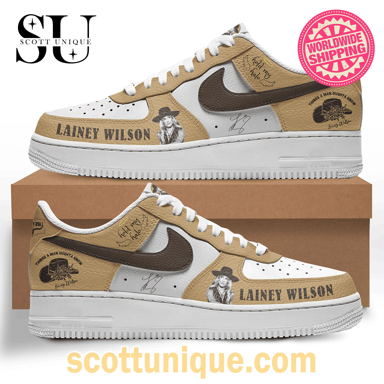 Retro Lainey Wilson Premium Air Force 1 Shoes