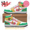 Jimmy Buffett Hawaiian Summer Nike Air Jordan 1 High Top Sneaker