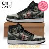 U2 Tree Nike Air Jordan 1 High Top Sneakers