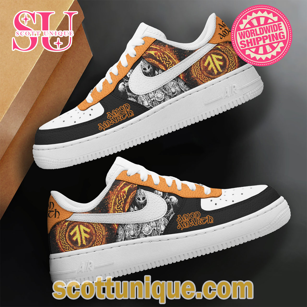 Amon Amarth Unique Premium Air Force 1 Shoes
