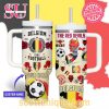 France Euro 2024 Football Custom Stanley Tumbler