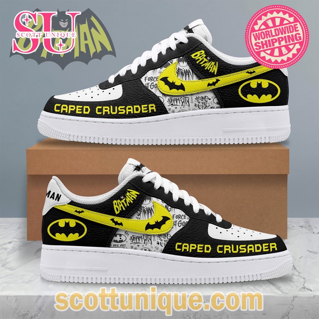 Batman DC Caped Crusader Air Force 1 Shoes Batman DC Caped Crusader Air Force 1 Shoes