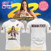 Caitlin Clark 22 Indiana WNBA Fever Navy T-Shirt