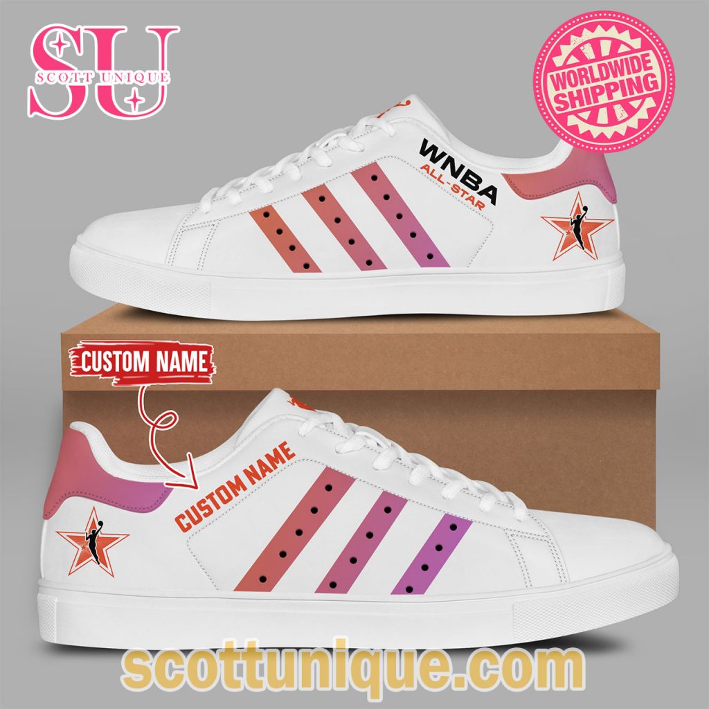 Caitlin Clark WNBA Team All Star 2024 Stan Smith Shoes Caitlin Clark WNBA Team All Star 2024 Stan Smith Shoes