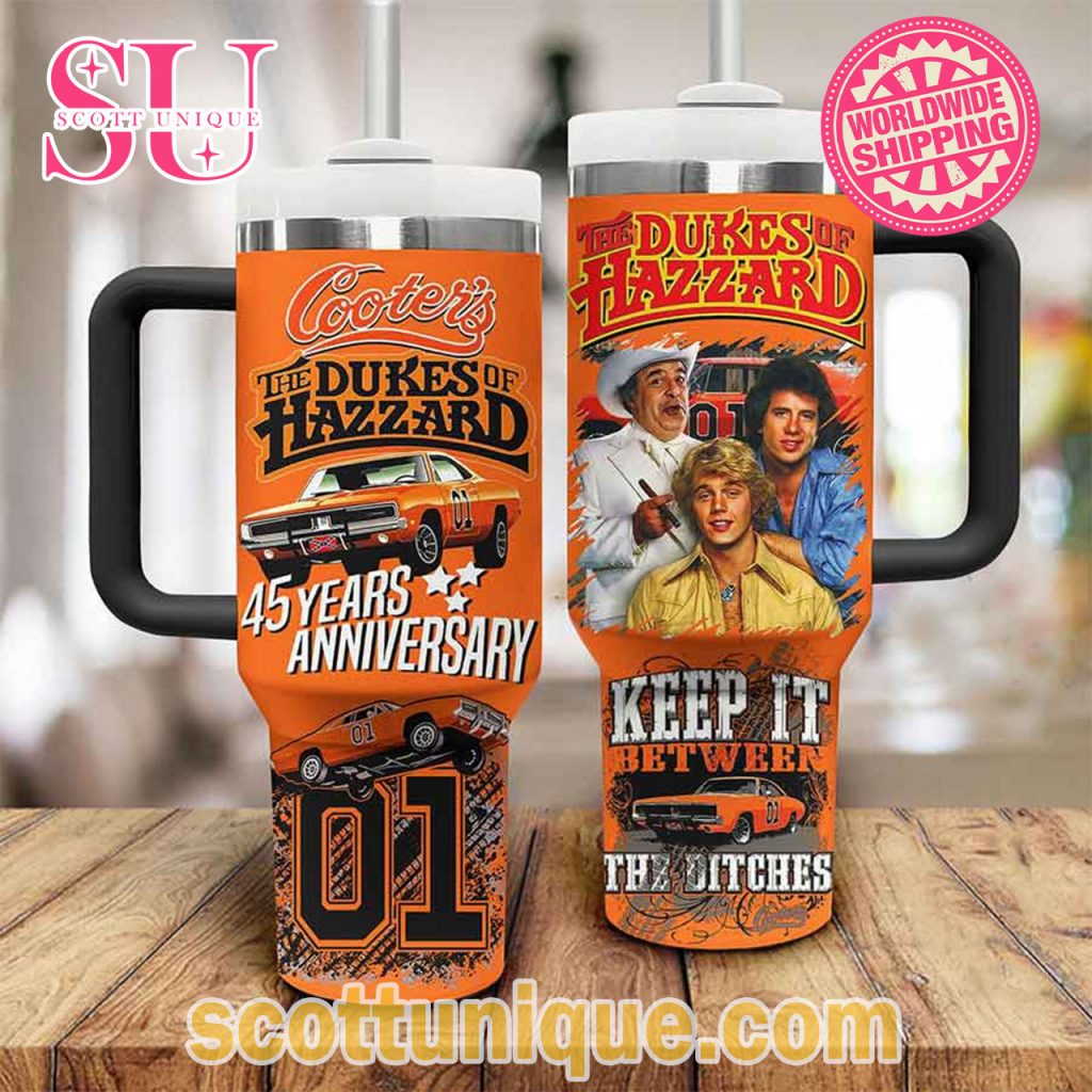Cooter's The Dukes Of Hazzard 45 Anniversary Stanley Tumbler1 Cooter's The Dukes Of Hazzard 45 Anniversary Stanley Tumbler1