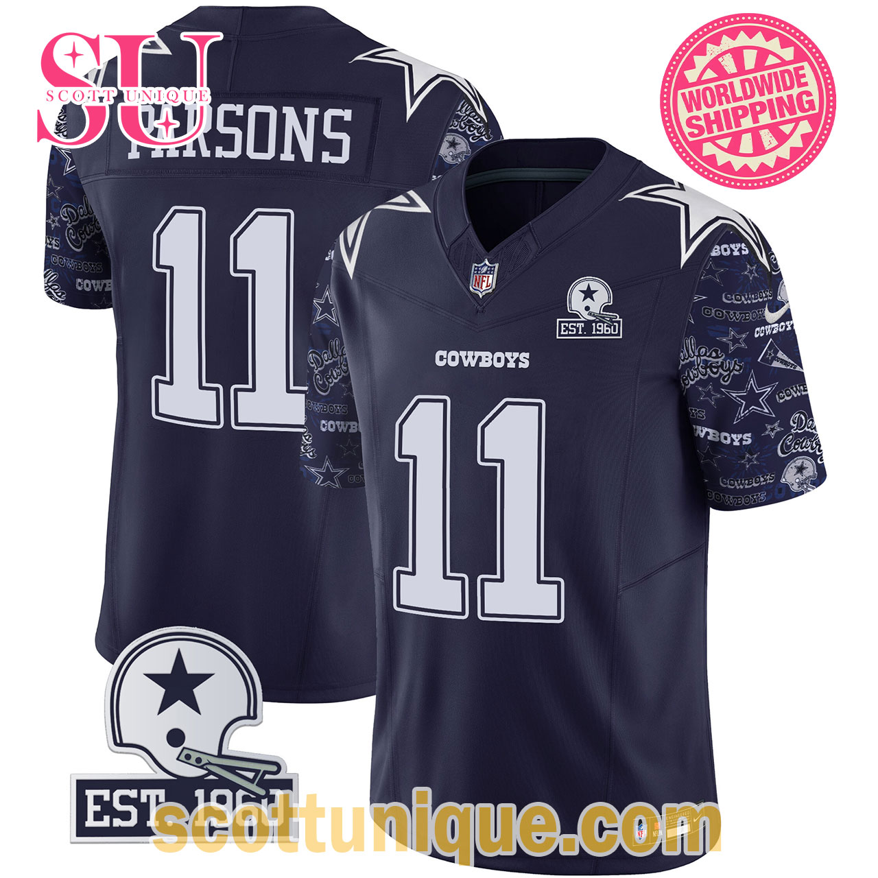 Dallas Cowboys Premium Football Jersey