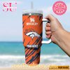 Los Angeles Chargers NFL Stripes Custom Stanley Tumbler