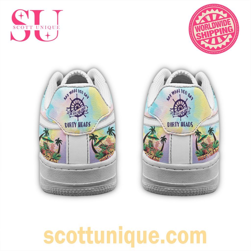 Dirty Heads Band Summer Rainbow Air Force 1 Shoes1 Dirty Heads Band Summer Rainbow Air Force 1 Shoes1