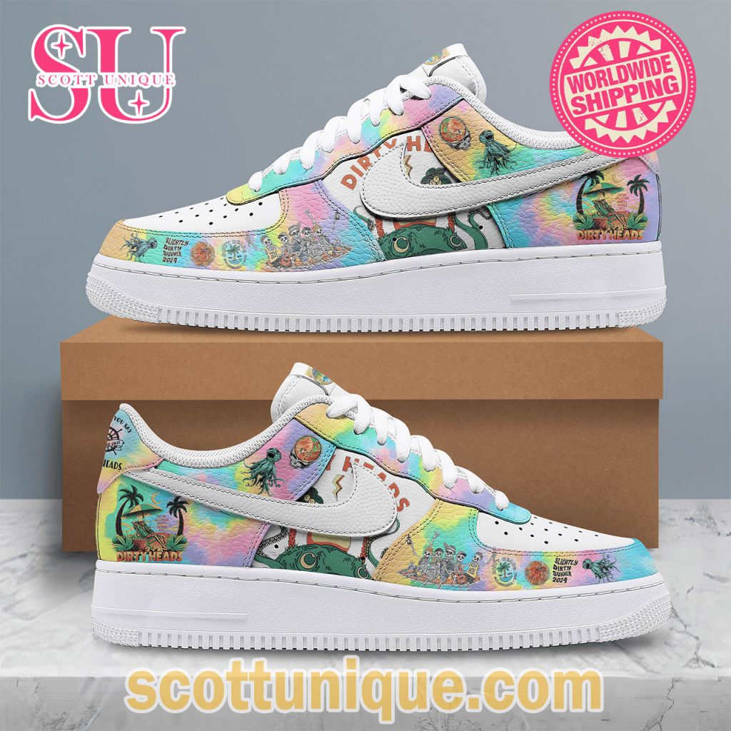 Dirty Heads Band Summer Rainbow Air Force 1 Shoes2 Dirty Heads Band Summer Rainbow Air Force 1 Shoes2