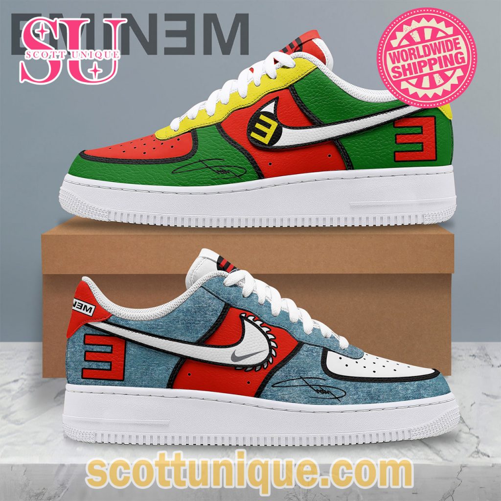 Eminem Signature Basic x Nike Air Force 1 Shoes Eminem Signature Basic x Nike Air Force 1 Shoes