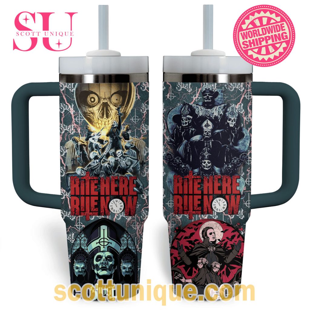 Ghost Band Rite Here Rite Now Unique Stanley Tumbler3 Ghost Band Rite Here Rite Now Unique Stanley Tumbler3