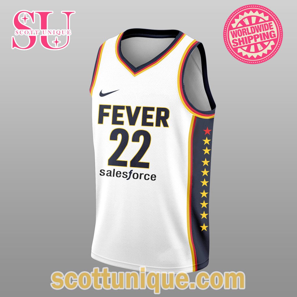 Indiana Fever WNBA Caitlin Clark White Jersey Tank Top1 Indiana Fever WNBA Caitlin Clark White Jersey Tank Top1
