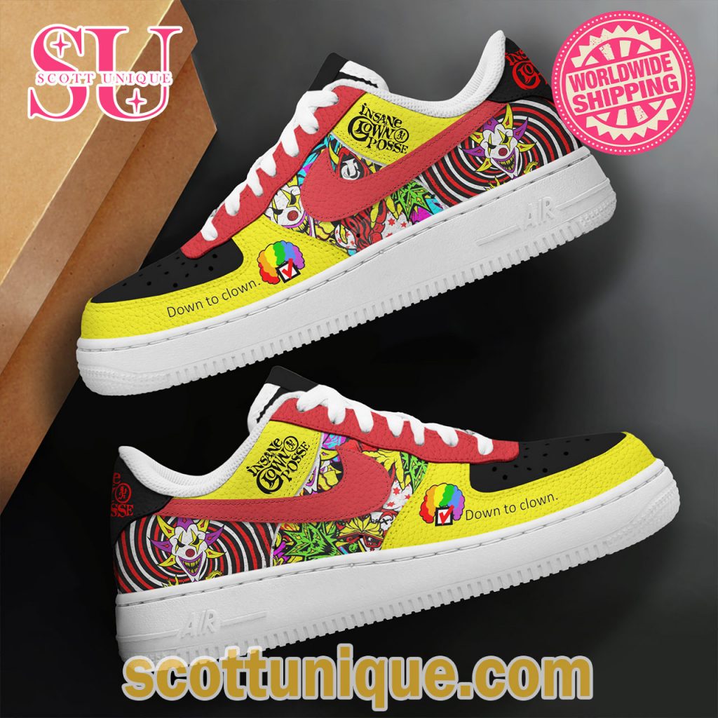 Insane Clown Down With the Clown Song Air Force 1 Shoes1 Insane Clown Down With the Clown Song Air Force 1 Shoes1