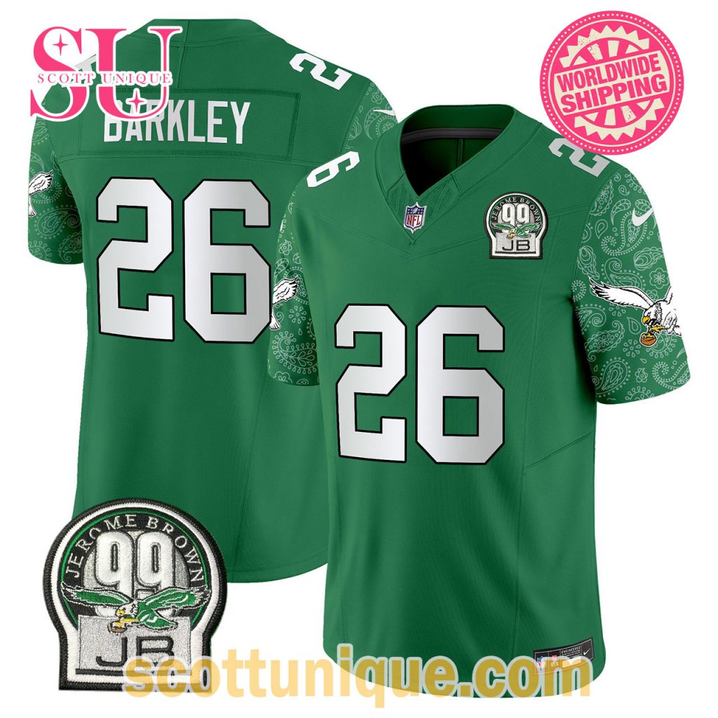 Jerome Brown NFL Mandala Green Football Jersey Jerome Brown NFL Mandala Green Football Jersey