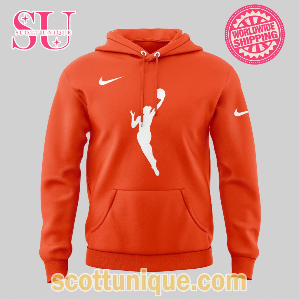 Limited Edition Caitlin Clark WNBA Team All Star 2024 Orange Hoodie