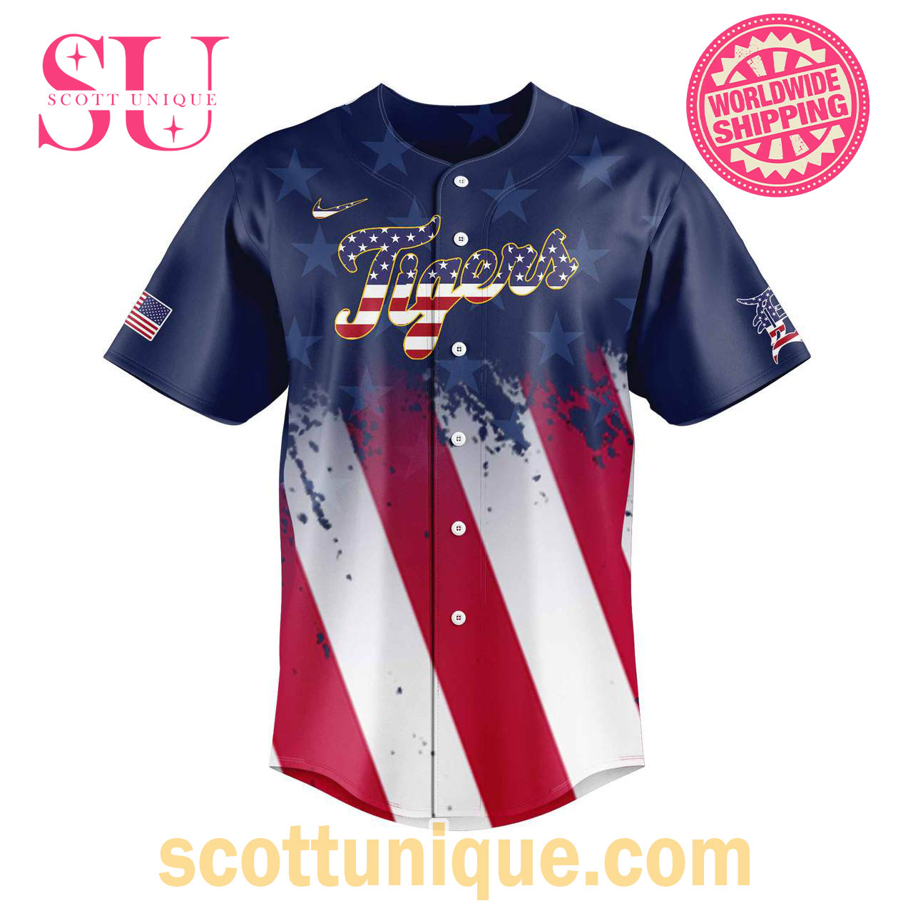 Limited Edition Detroit Tigers Baseball Jersey
