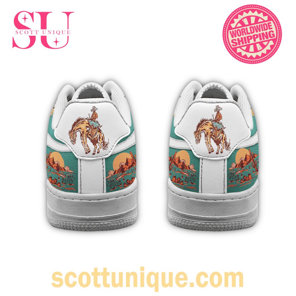 Limited Edition Zach Bryan Pink Skies Nike Air Force 1 Shoes3