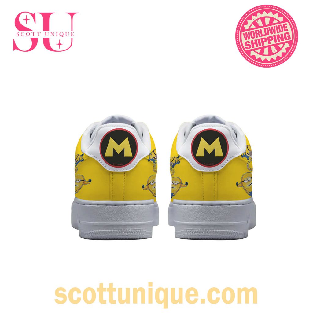 Minions 2024 New Movie Yellow Nike Air Force 1 Shoes1 Minions 2024 New Movie Yellow Nike Air Force 1 Shoes1