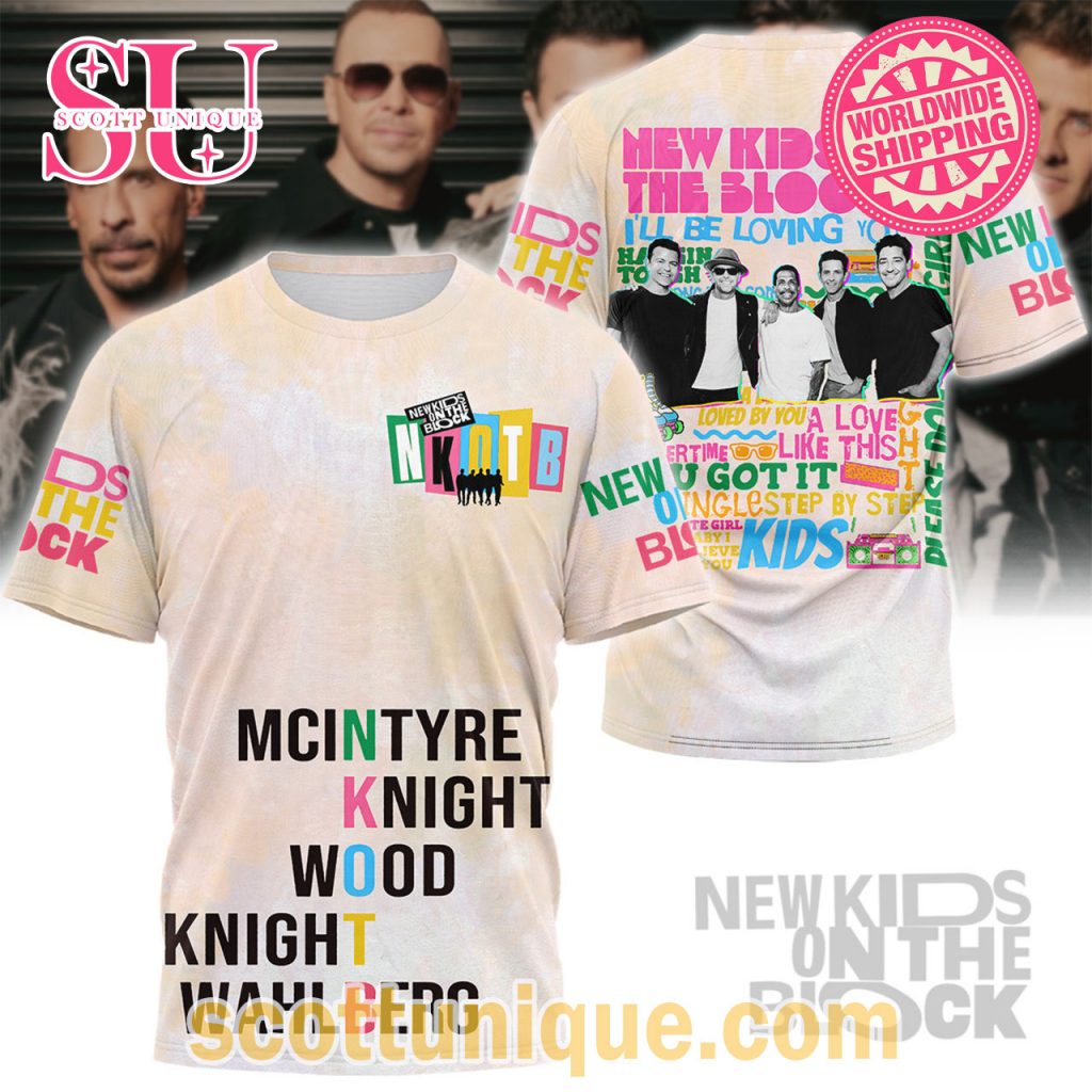 NKOTB I'll Be Loving You T Shirt NKOTB I'll Be Loving You T Shirt