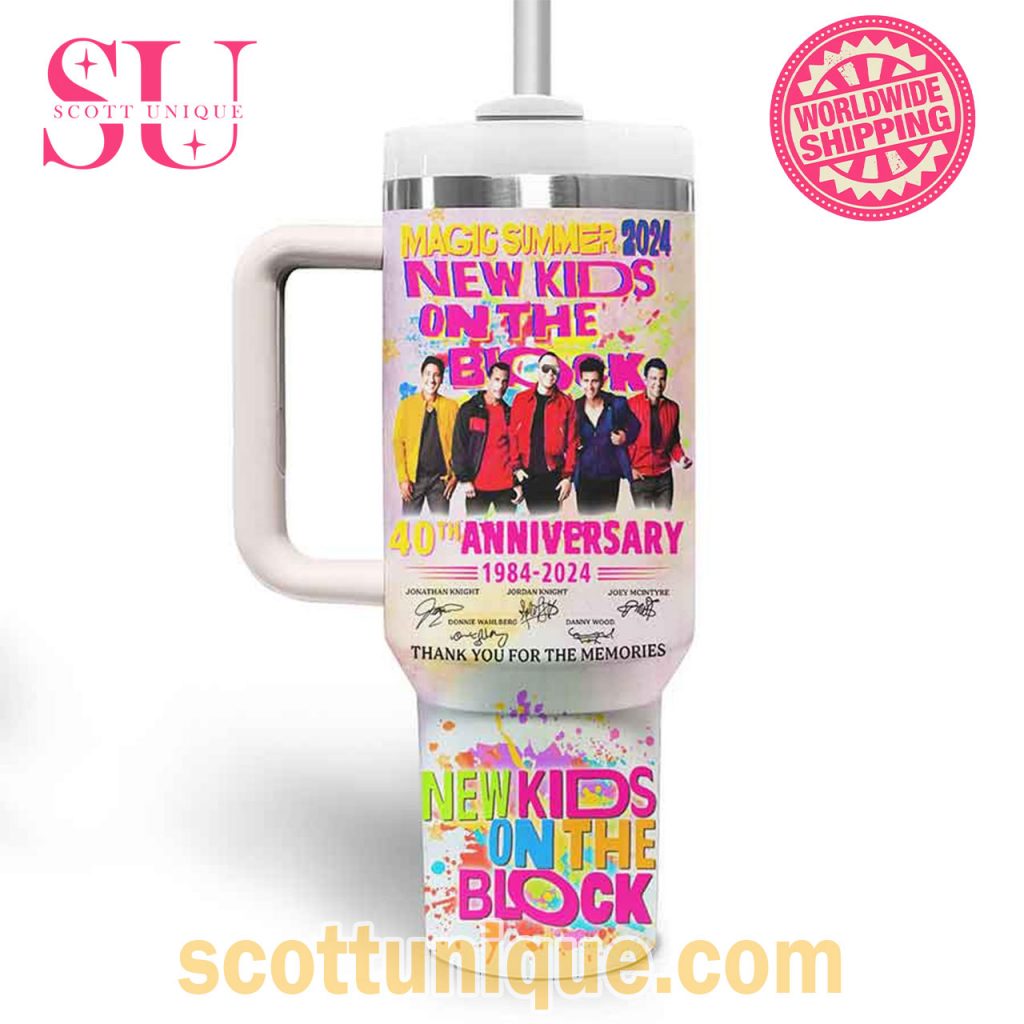 NKOTB Still In My 40th Anniversary Stanley Tumbler1 NKOTB Still In My 40th Anniversary Stanley Tumbler1