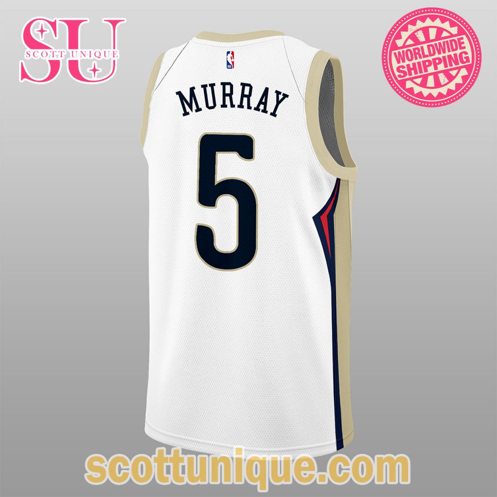 New Orleans Murray NBA Basketball Jersey Tank Top2 New Orleans Murray NBA Basketball Jersey Tank Top2