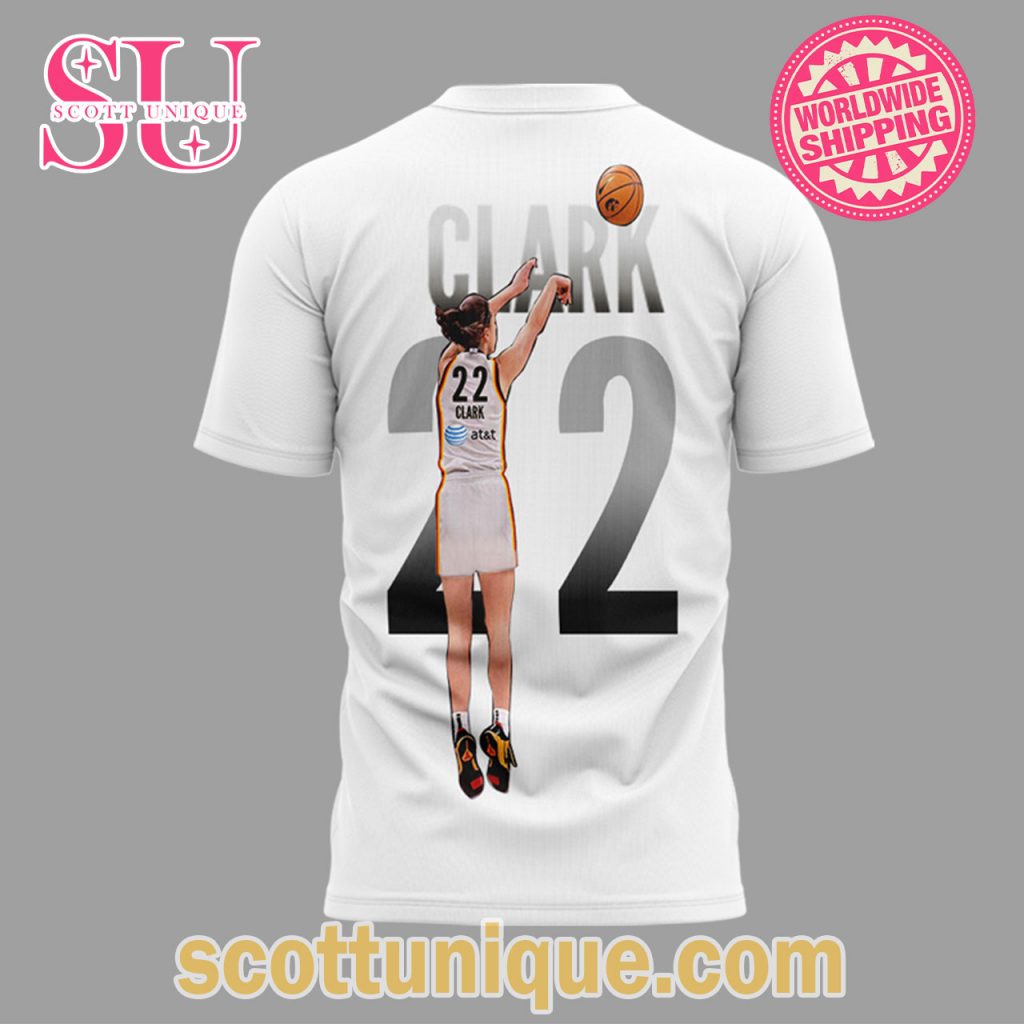 New Special Caitlin Clark WNBA Team All Star 2024 White T Shirt2