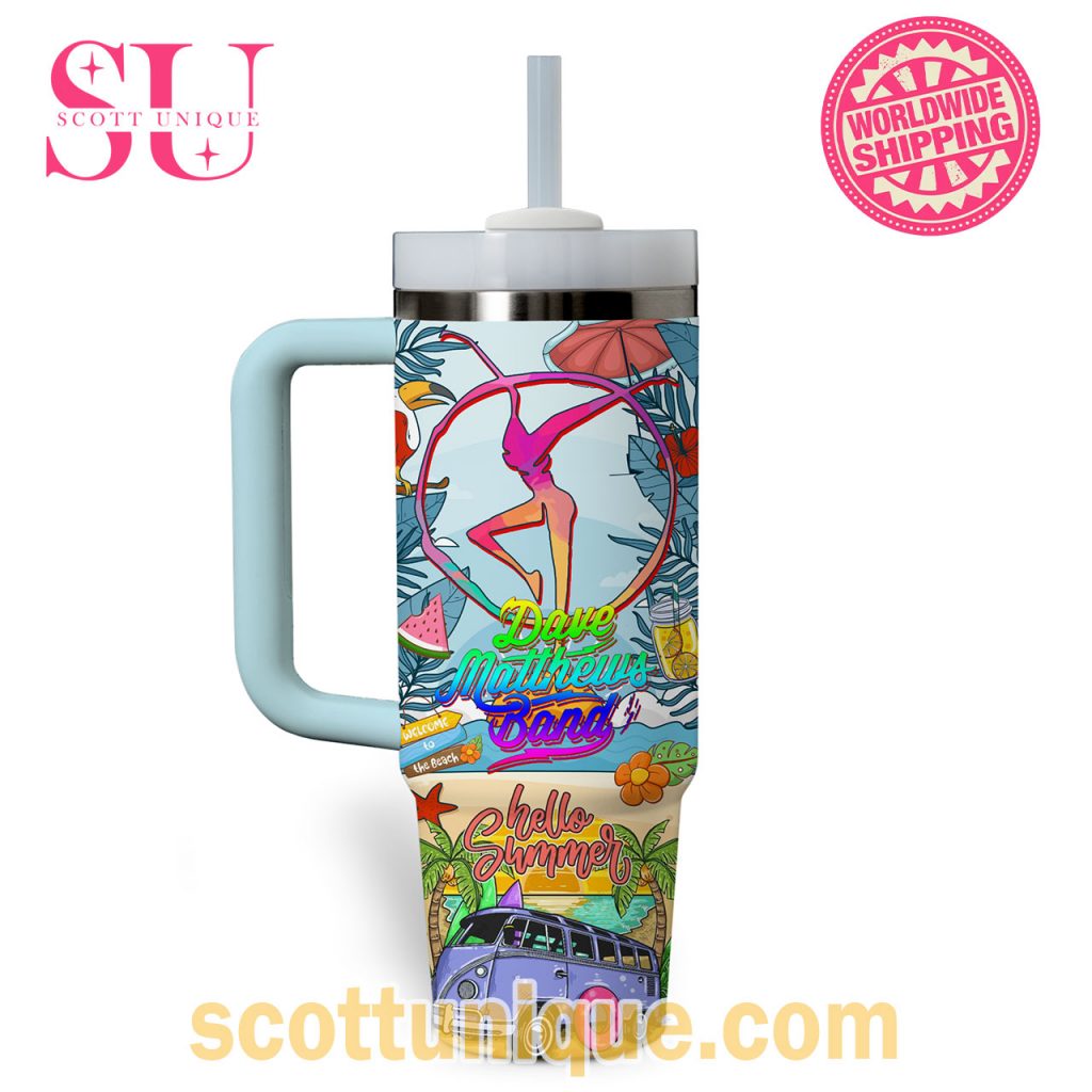 New Summer Fantastic Dave Matthews Band Stanley Tumbler New Summer Fantastic Dave Matthews Band Stanley Tumbler