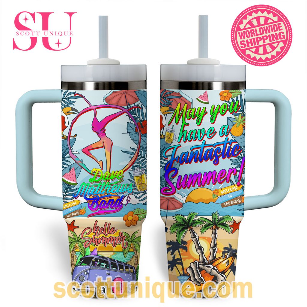 New Summer Fantastic Dave Matthews Band Stanley Tumbler1 New Summer Fantastic Dave Matthews Band Stanley Tumbler1