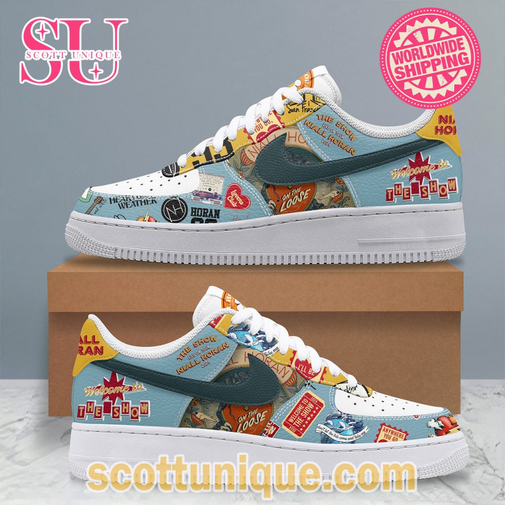 Niall Horan The Show Tour 2024 Air Force 1 Shoes1 Niall Horan The Show Tour 2024 Air Force 1 Shoes1