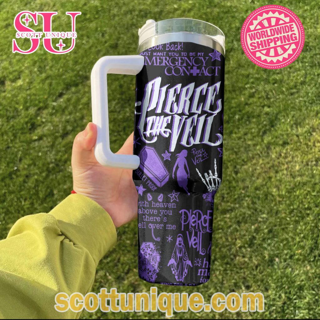 Pierce The Veil Darling You'll Be Okay Purple Stanley Tumbler2 Pierce The Veil Darling You'll Be Okay Purple Stanley Tumbler2