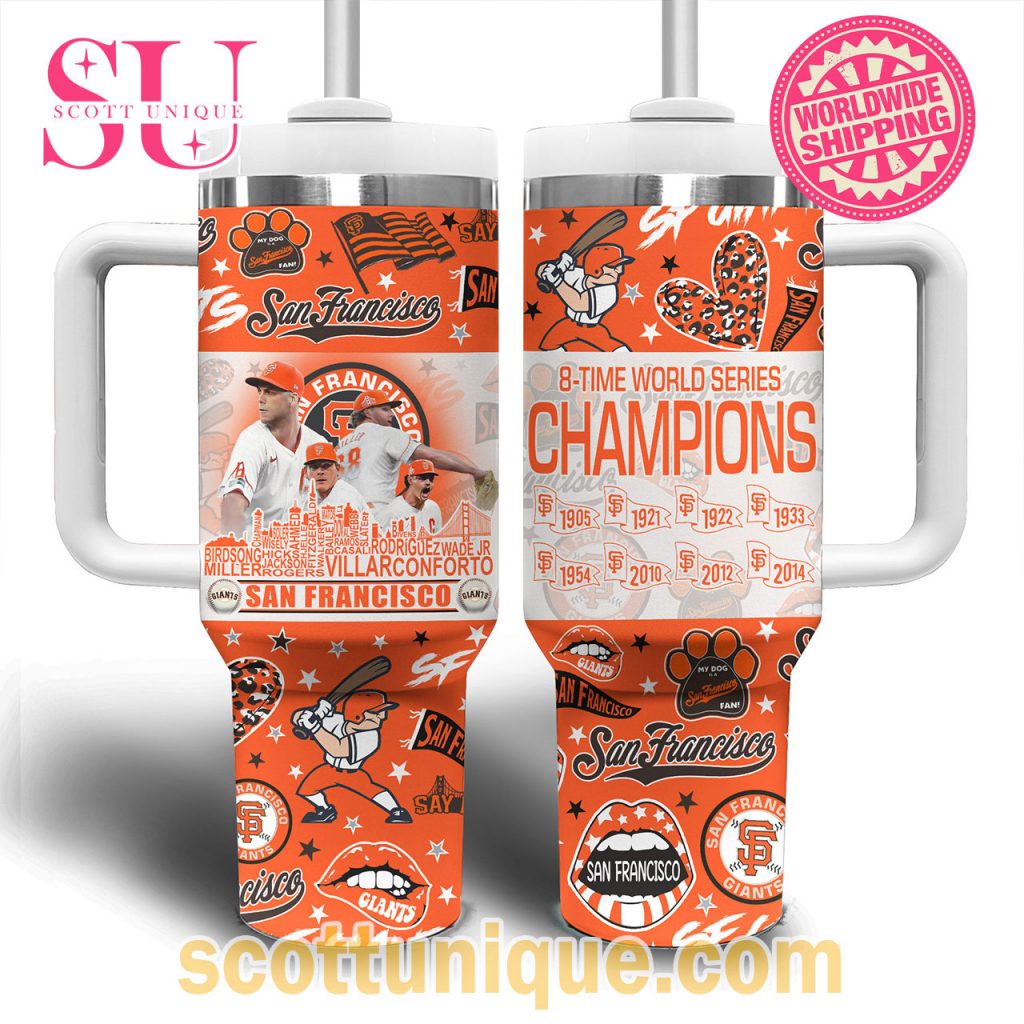San Francisco Baseball World Series Champions Stanley Tumbler1 San Francisco Baseball World Series Champions Stanley Tumbler1