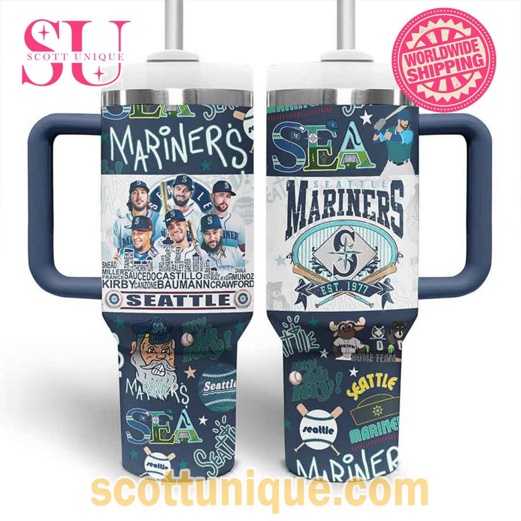 Seattle Mariners Champions Stanley Tumbler Seattle Mariners Champions Stanley Tumbler