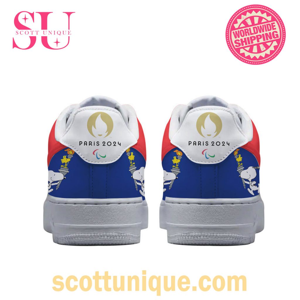 Snoopy Team USA Olympic 2024 Nike Air Force 1 Shoes3 Snoopy Team USA Olympic 2024 Nike Air Force 1 Shoes3