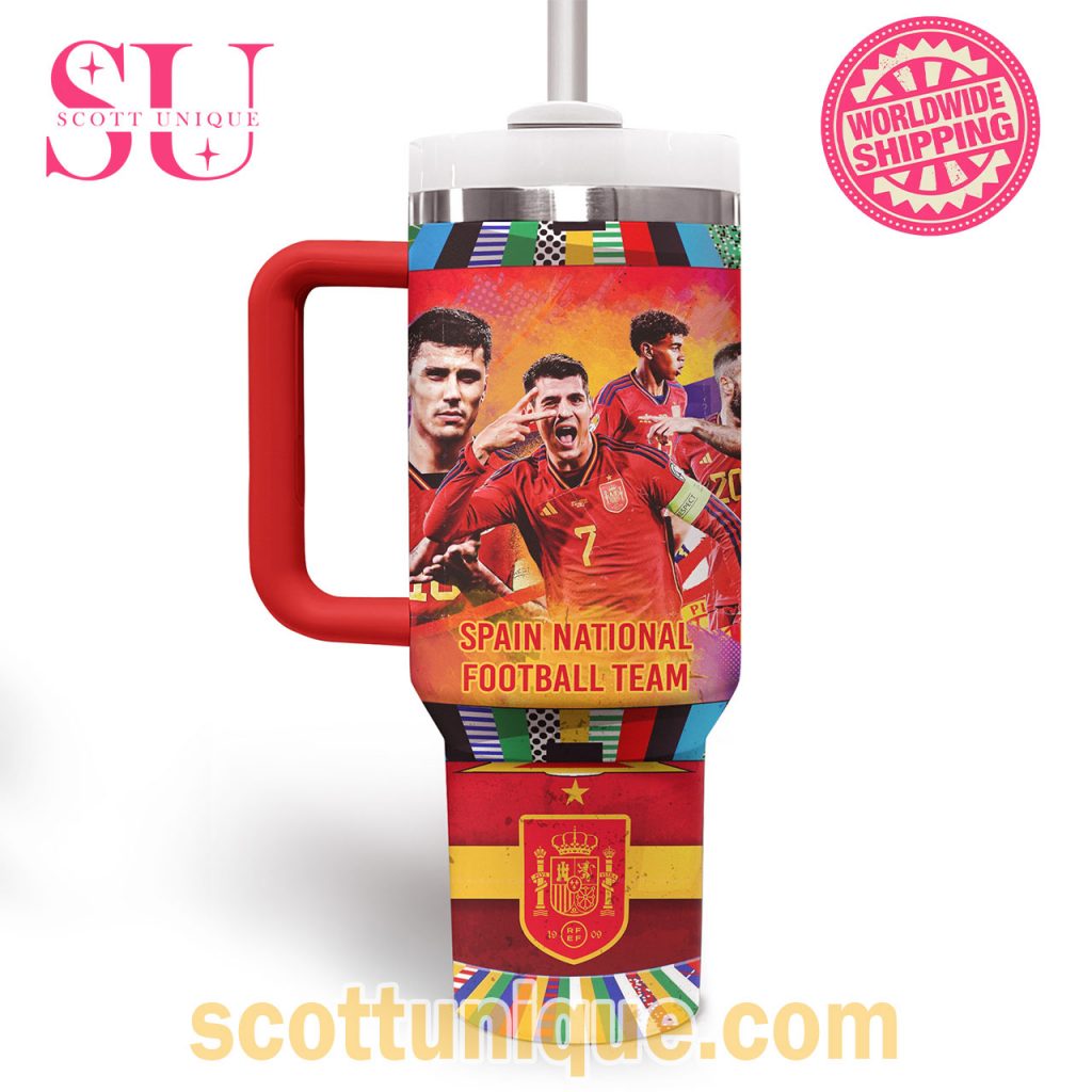 Spain National Football Team Champion UEFA Stanley Tumbler2 Spain National Football Team Champion UEFA Stanley Tumbler2