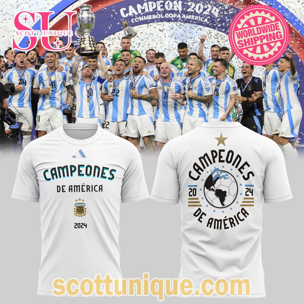 Special COPA AMERICA WINNER Argentina Football T shirt1 Special COPA AMERICA WINNER Argentina Football T shirt1