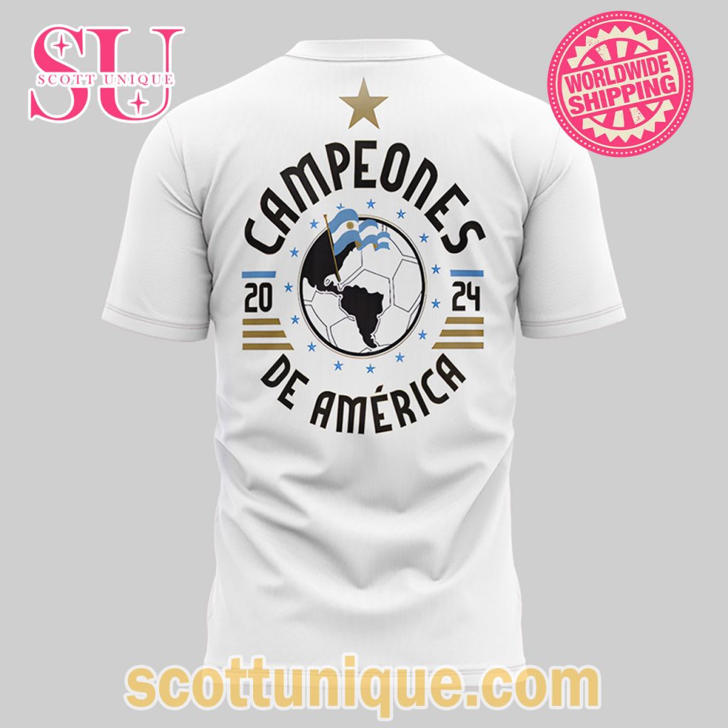 Special COPA AMERICA WINNER Argentina Football T shirt2 Special COPA AMERICA WINNER Argentina Football T shirt2