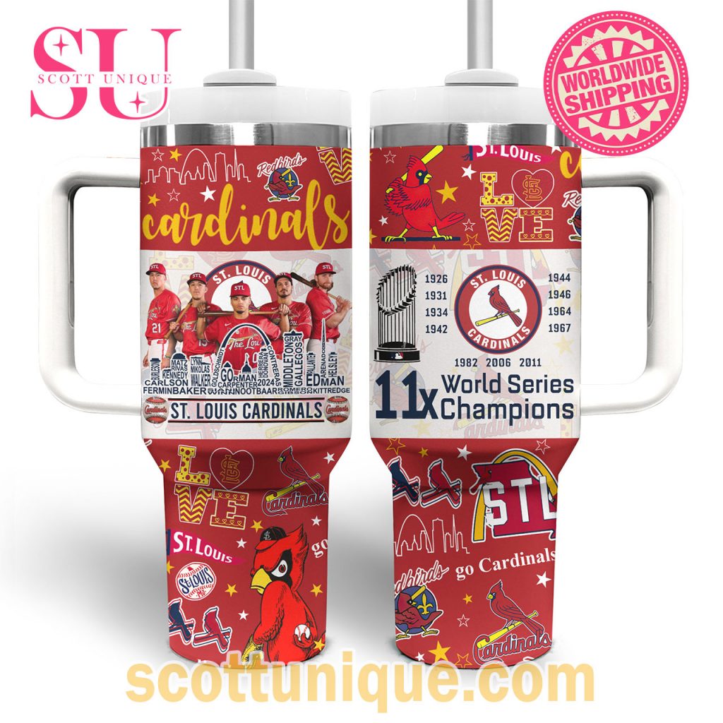St. Louis Cardinals World Series Champions Stanley Tumbler2 St. Louis Cardinals World Series Champions Stanley Tumbler2