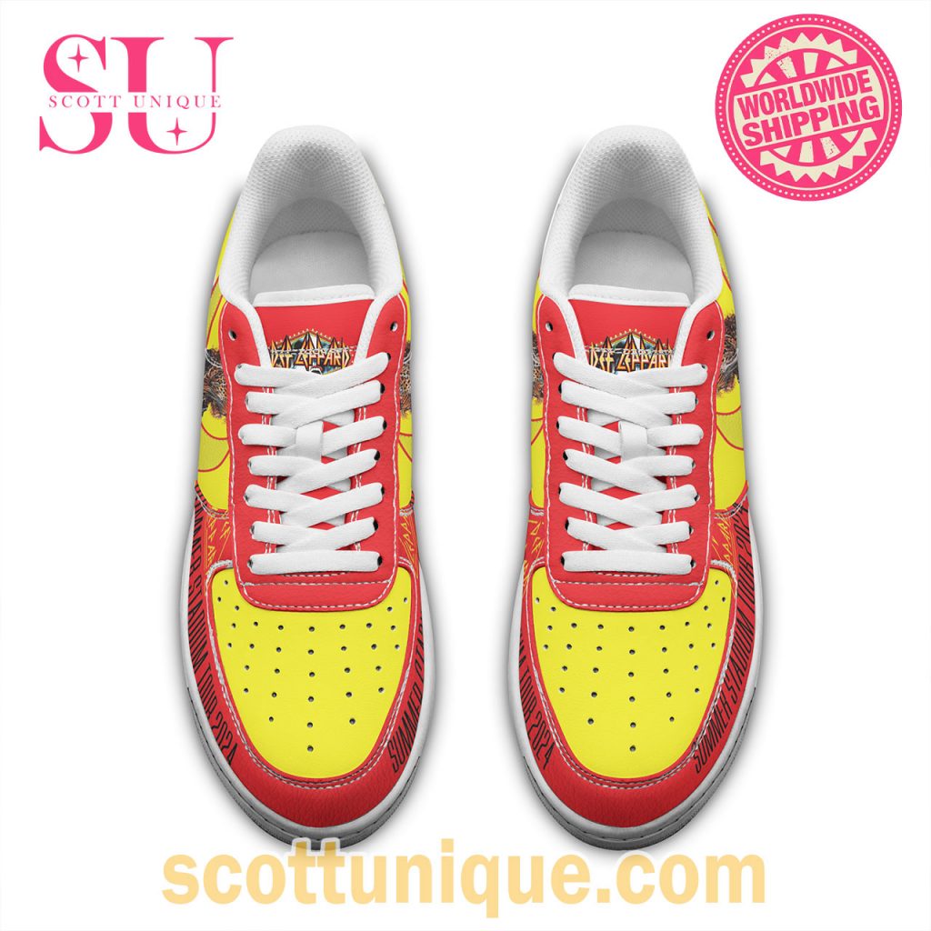 Summer Stadium Tour 2024 Def Leppard Air Force 1 Shoes1 Summer Stadium Tour 2024 Def Leppard Air Force 1 Shoes1