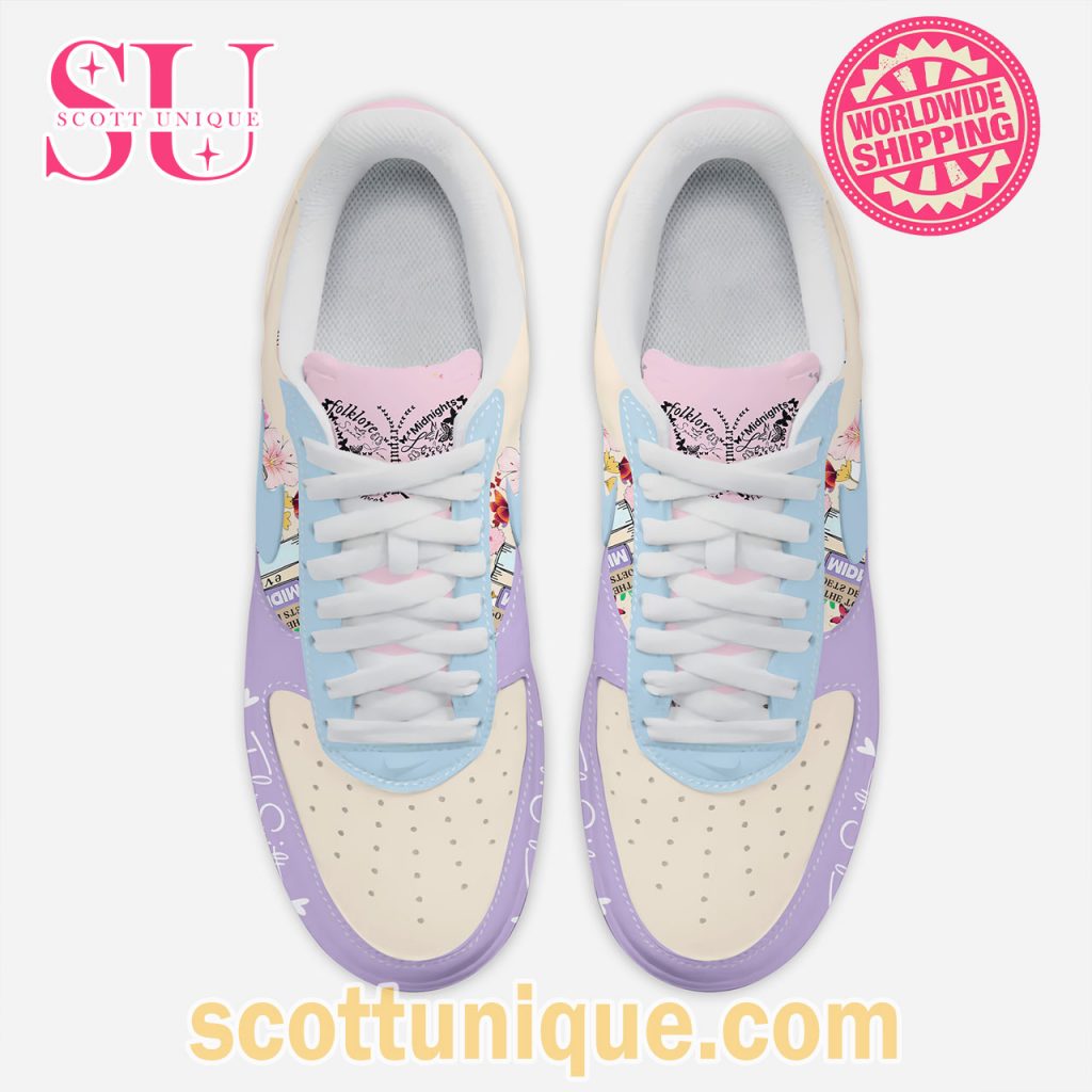 Taylor Swift Album Limited Edition Nike Air Force 1 Shoes Taylor Swift Album Limited Edition Nike Air Force 1 Shoes