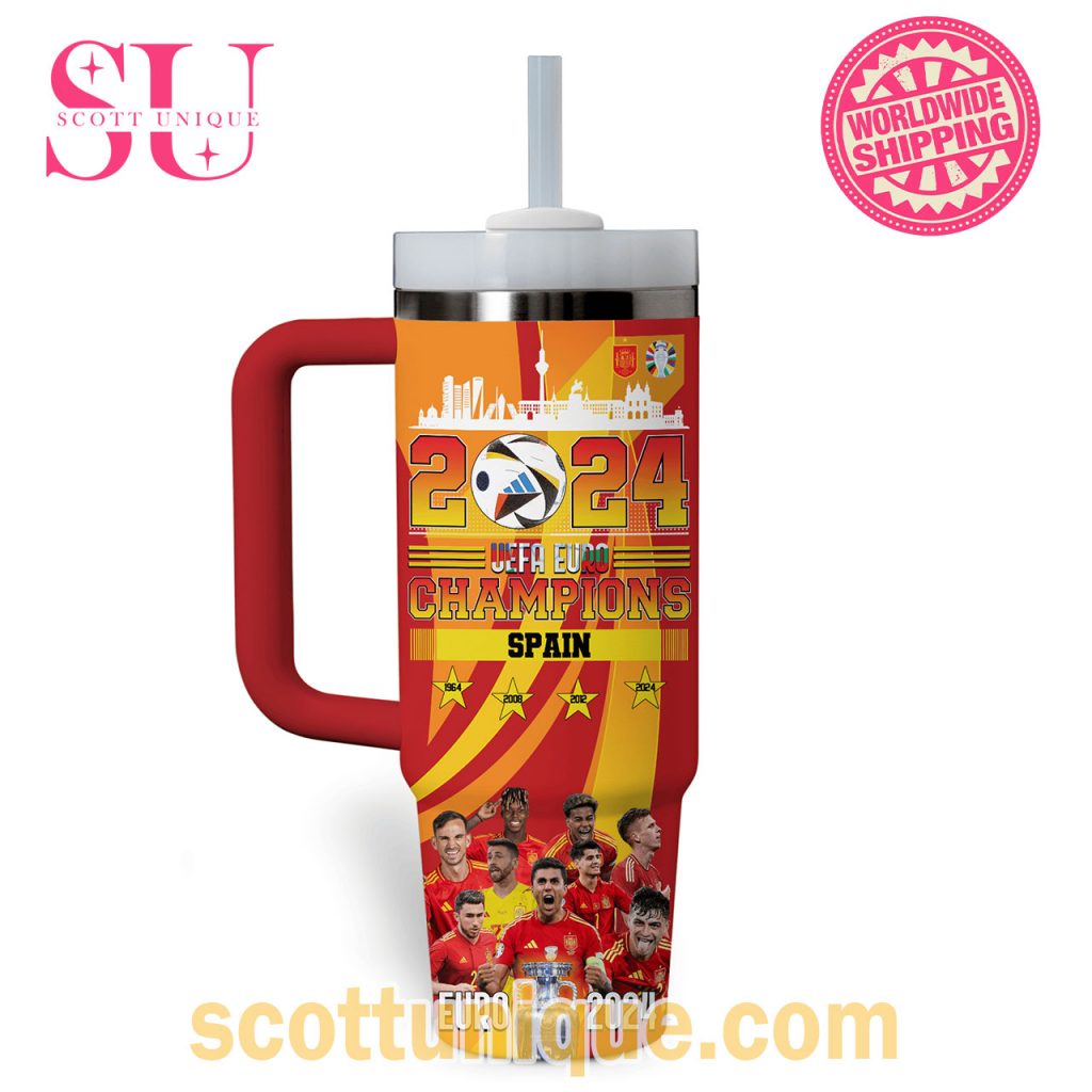 The Champion 2024 EURO Spain Stanley Tumbler1 The Champion 2024 EURO Spain Stanley Tumbler1