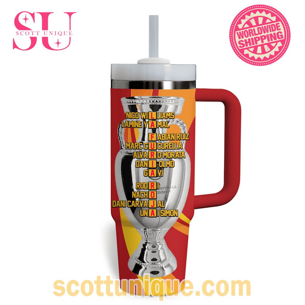 The Champion 2024 EURO Spain Stanley Tumbler2 The Champion 2024 EURO Spain Stanley Tumbler2