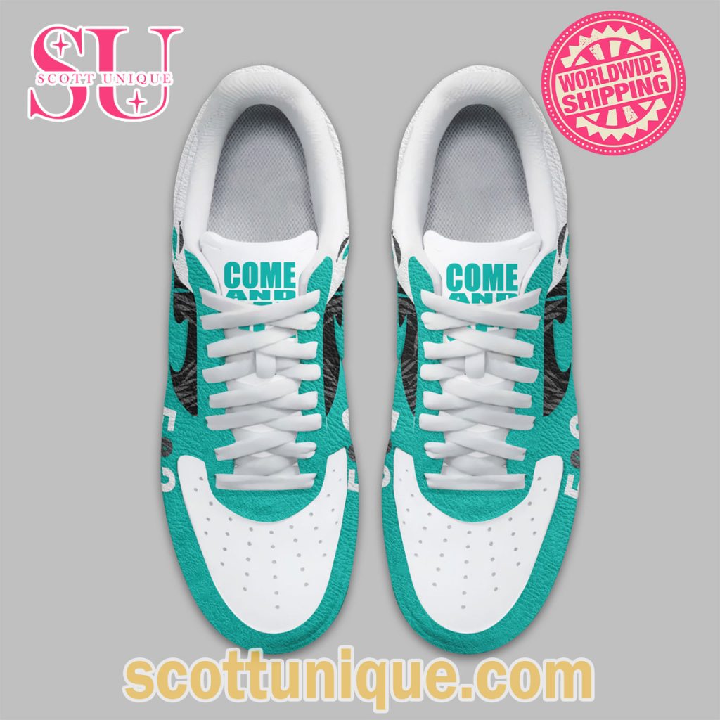The Chosen 5&2 Basic Cyan Nike Air Force 1 Shoes2 The Chosen 5&2 Basic Cyan Nike Air Force 1 Shoes2