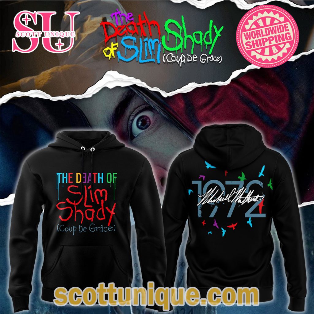 The Death Of Slim Shady Coup De Grace Hoodie The Death Of Slim Shady Coup De Grace Hoodie