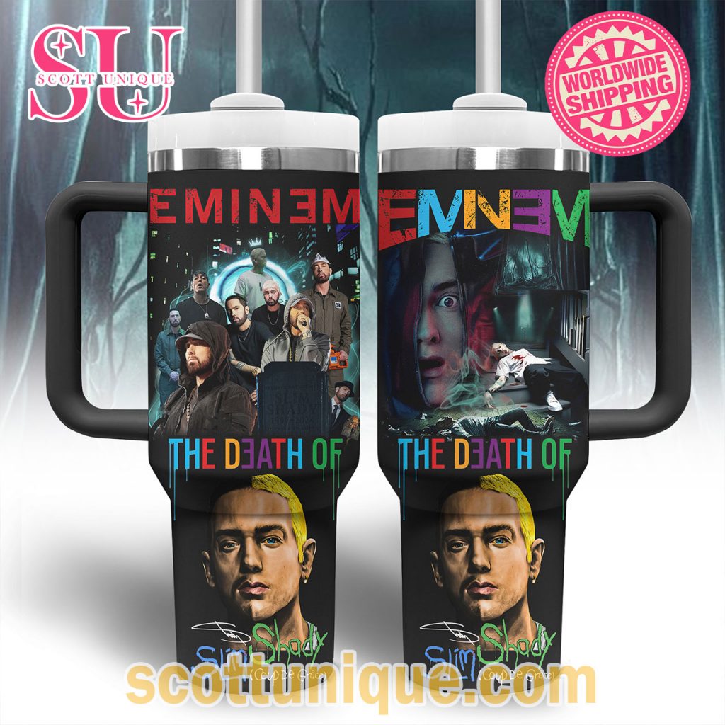 The Death Of Slim Shady Horror Theme Stanley Tumbler The Death Of Slim Shady Horror Theme Stanley Tumbler